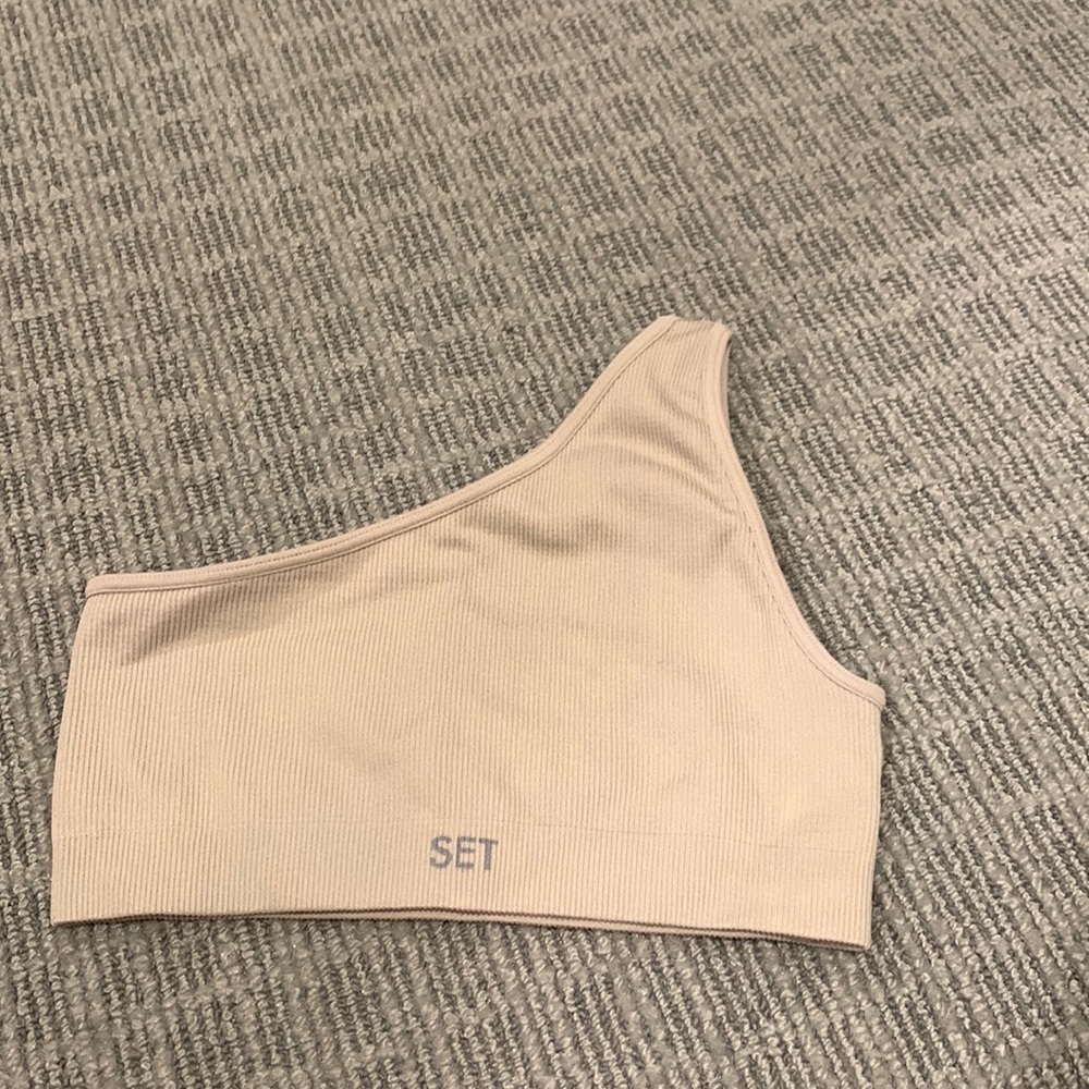 Set active one shoulder sports bra size XS